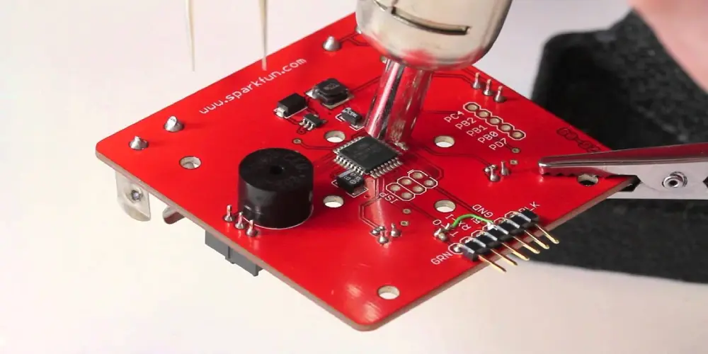 SMD Soldering Using a Hot Air Gun