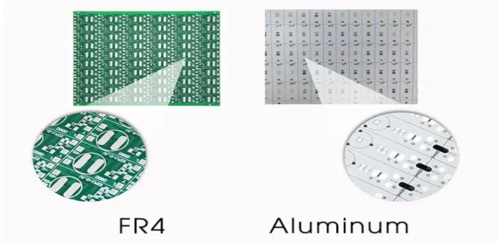 Aluminum PCB vs. FR4 PCB
