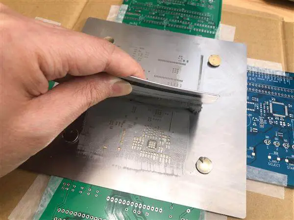 apply PCB stencil