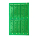 2 layer aluminum pcb enig surface finish